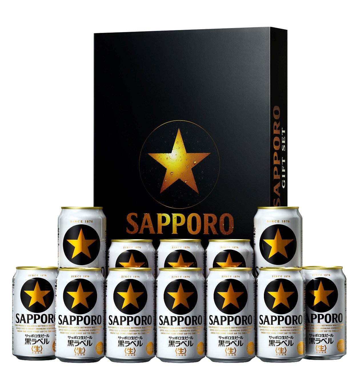 【クリアランス】【ギフト プレゼント に】サッポロ 黒ラベル ギフトセット KS3D [350ml×10本・500ml×2本] [プレゼント ビール ギフト]